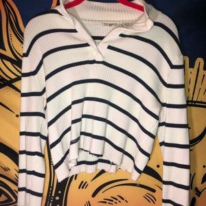 Polo Ralph Lauren cropped half zip